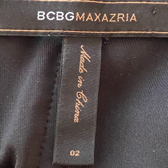 BCBG MaxAzria Black Strapless Mini Dress 2 - Picture 7 of 7